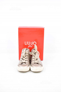 Shoes Baby Girl Liu Jo Gold Plated With Star Size 24