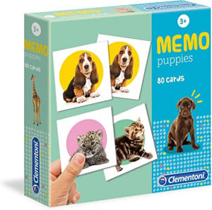 Clementoni Memo Games Puppies cuccioli