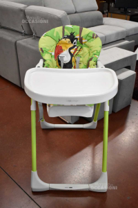 High Chair Pappa Peg Perego Green With Toucan