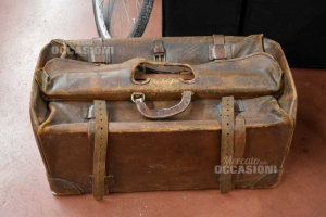 Suitcase Of Dottore Vintage Genuine Leather