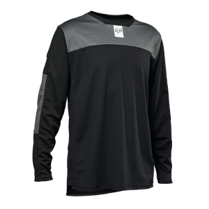 FOX Youth Defend LS Jersey - black