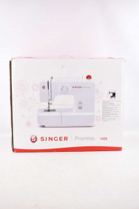 Sewing Machine Singer Promise 1408 White Functioning With Box