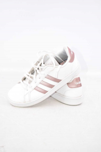 Shoes Adidas White And Roses Gold Size.36.5