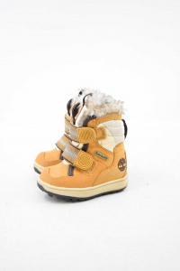 Ankle Boots Winter Boy Timberland Thermolite Size 20 Beige