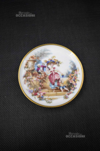 Small Plate Collectible Kaiser Germany Rappresentate Family 10 Cm