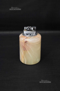 Table Lighter In Stone Onyx 7x12 Cm