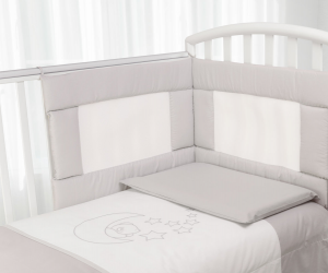 Lenzuola Compatibili Next to Me Sotto con Angoli 100% Cotone Bianco  Compatibile con culle cosleeping Chicco Lullago Kinderkraft