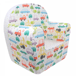 Poltroncina in Puro Cotone Sfoderabile - Cars