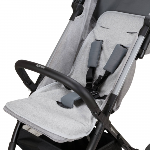 Copri passeggino  in spugna di cotone colore grigio 