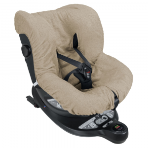 Copri Seggiolino Auto Universale in Morbida Spugna 0-18 Kg Gruppo 0-1 (Beige)