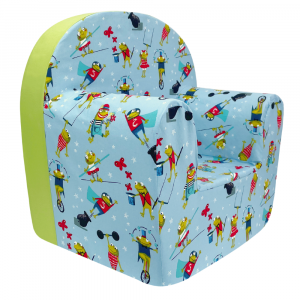 Babysanity® Poltroncina Bimbi Rivestimento 100% Cotone Sfoderabile