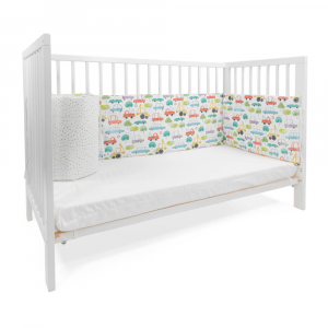 Woodly OUTLET - Paracolpi Imbottito per Lettino Montessori SMALL - 100%  Puro Cotone - Pezzo di Showroom unisex (bambini)