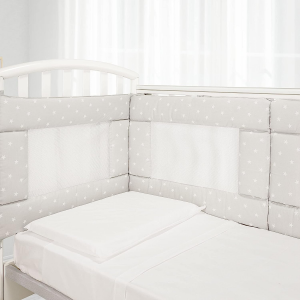 Paracolpi Culla Pois Dorati Childhome – Decochic