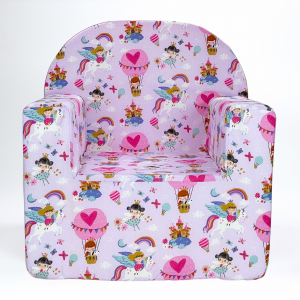Poltroncina Bimbi Grandi Dimensioni 52x40x57 - Unicorno