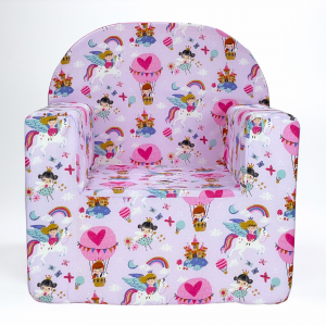 Poltroncina Bimbi Grandi Dimensioni 52x40x57 Unicorno