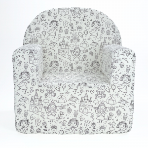 Poltroncina Bimbi Grandi Dimensioni 52x40x57 - Fantasy