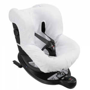 Copri Seggiolino Auto Universale in Morbida Spugna 0-18 Kg Gruppo 0-1 - Bianco
