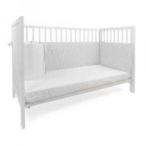 Paracolpi Lettino Compatibile Culla Ikea -  Made in Italy  - Stellina-