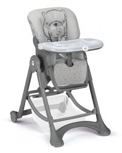 Seggiolone Pappa Campione - Orso Grigio