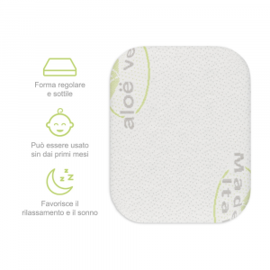Cuscino Carrozzina in Aloe 30x24x3 Cm
