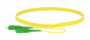 Elfca - Cavo Fibra Ottica SC/APC Per SC/APC Siplex Onoodale 9/125